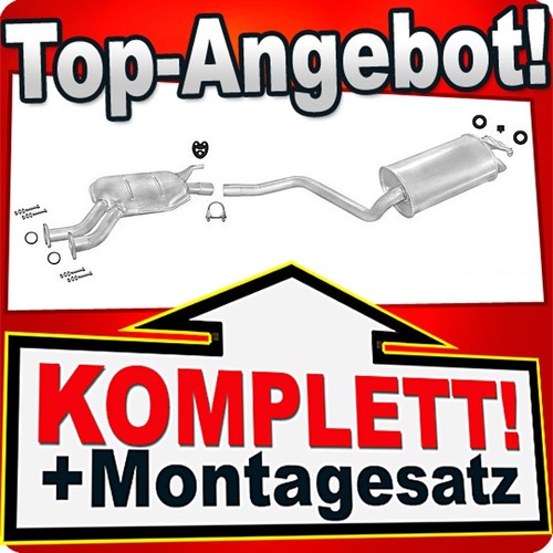 Auspuff für mercedes 190 - auspuff,