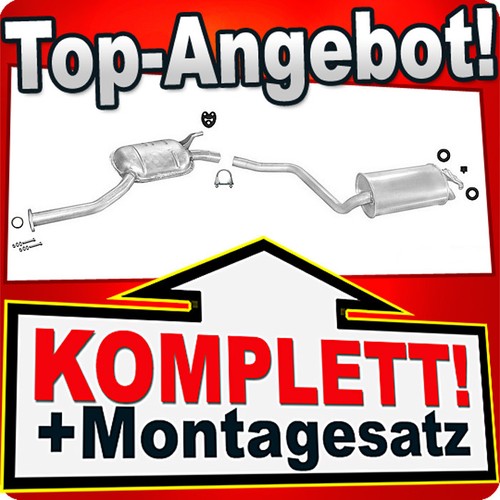 Auspuff für mercedes - auspuff,