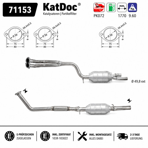 Katalysator mercedes 190 - ✅,